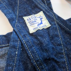 orSlow denim overall