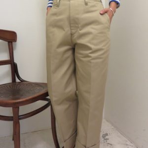 Luvourdays Wide chino pants