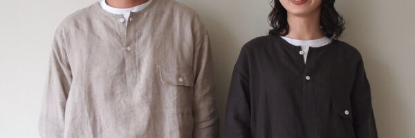 別注 LINEN Farmers Henry